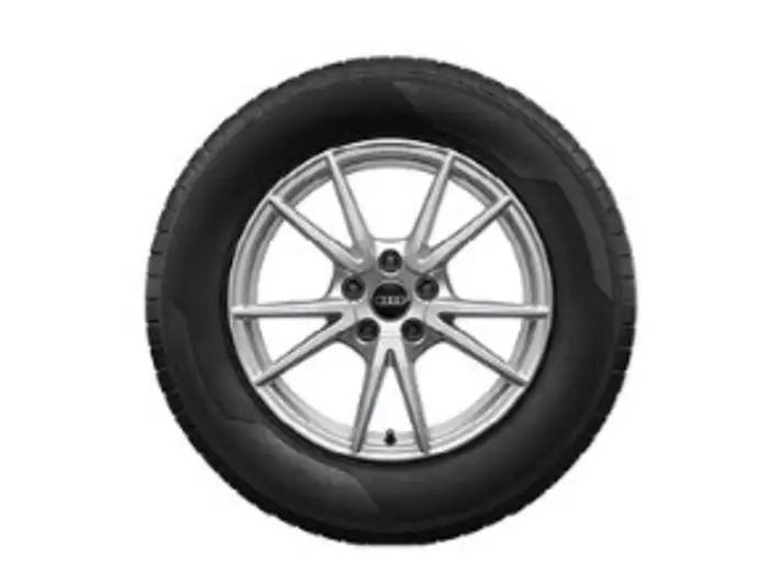 Audi Winterkompletträder 5-Doppelspeichen Design 17", Goodyear