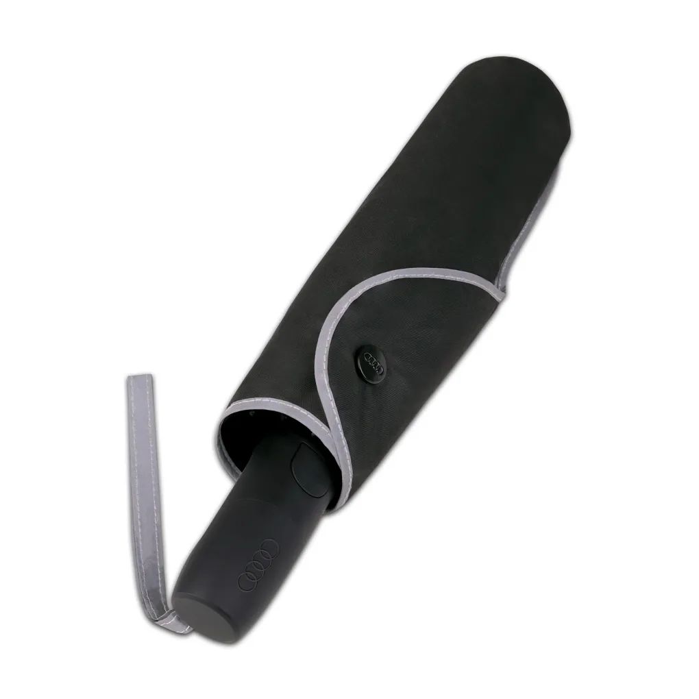 Audi Taschenschirm, schwarz