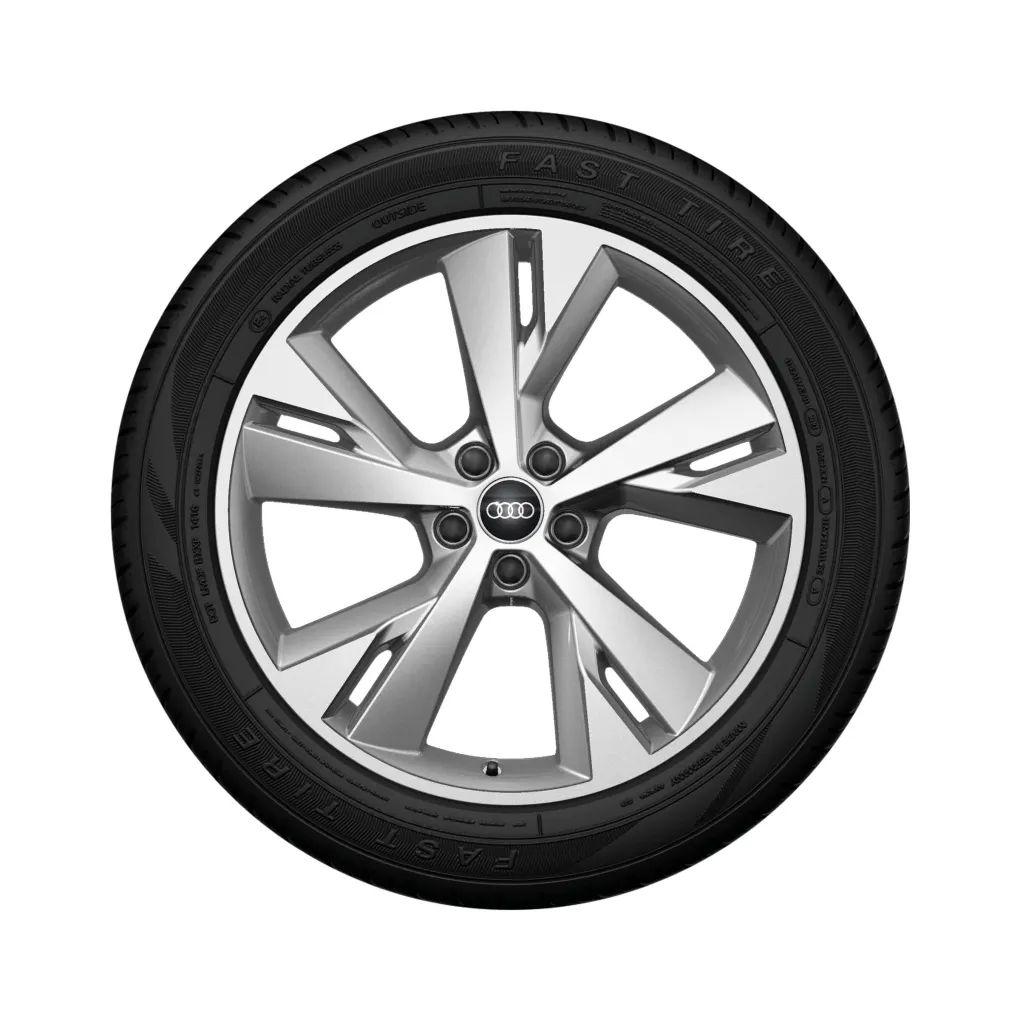 Audi Leichtmetallfelge 5-Y-Speichen 9x20 5/112/42 silber HA
