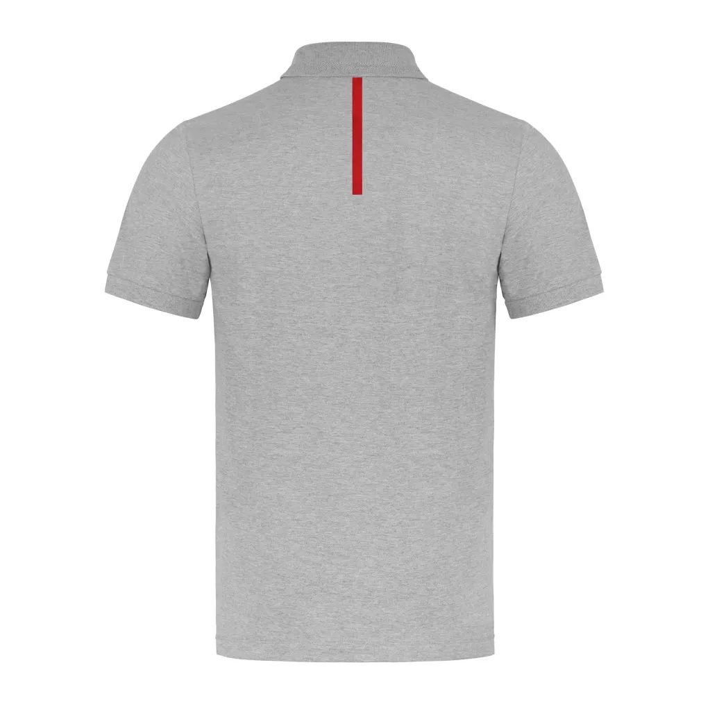 Audi Sport Poloshirt, Herren, grau melange