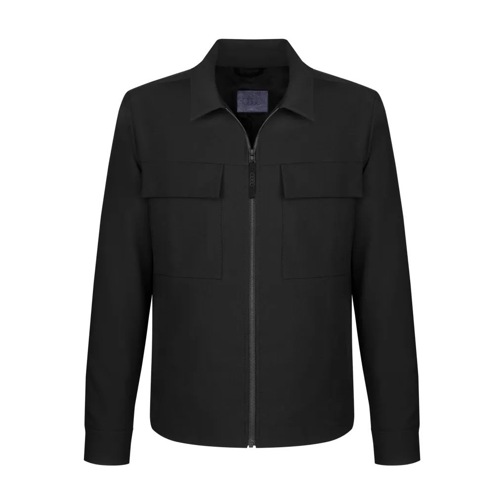 Audi Tec-Blouson, Herren, schwarz