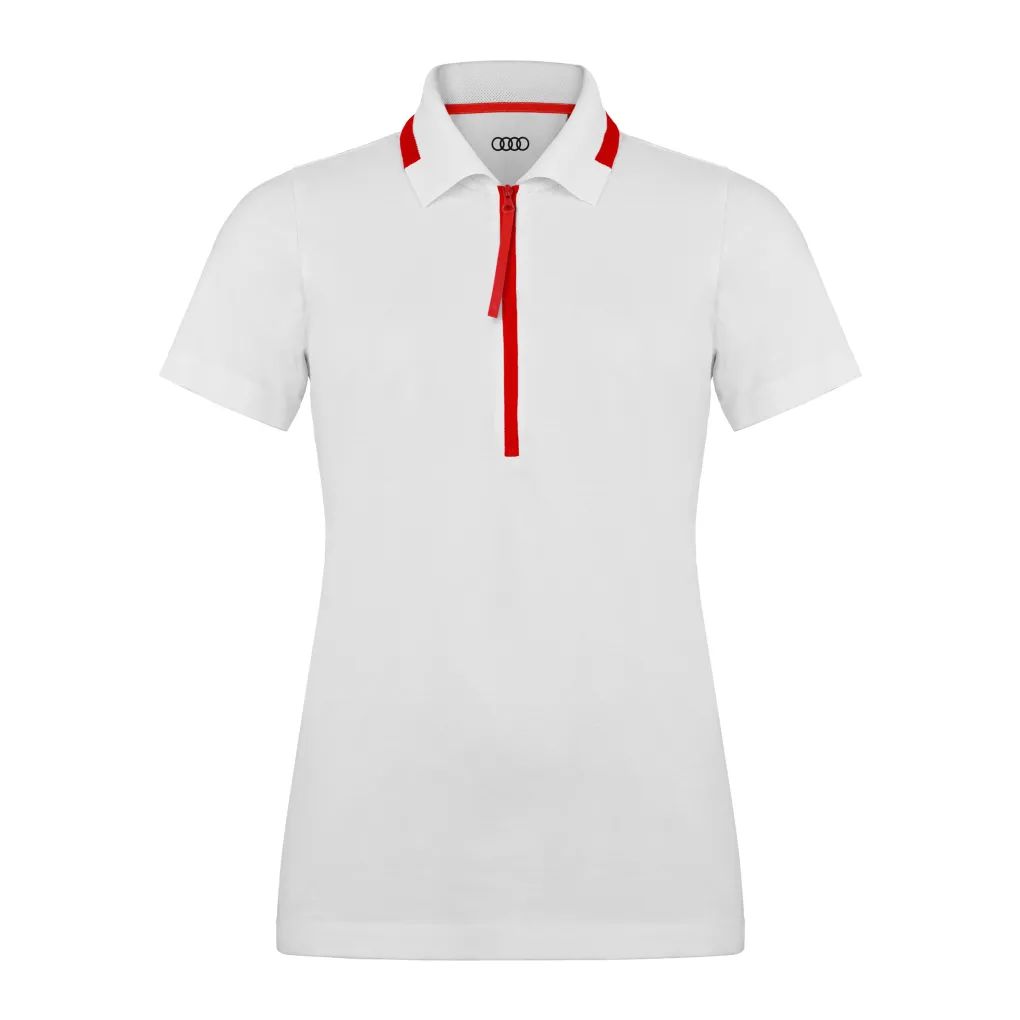 Audi Sport Poloshirt, Damen, weiß
