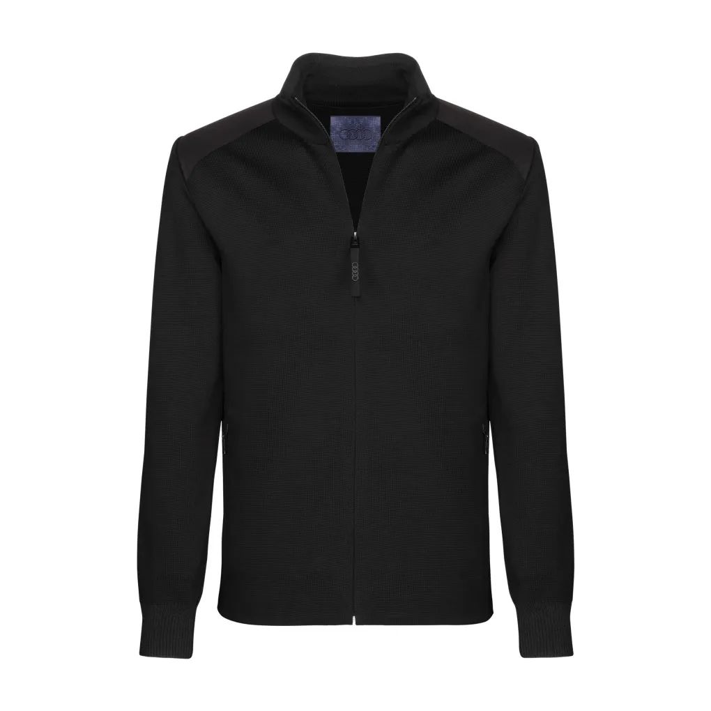 Audi Tec-Jacke, Herren, schwarz