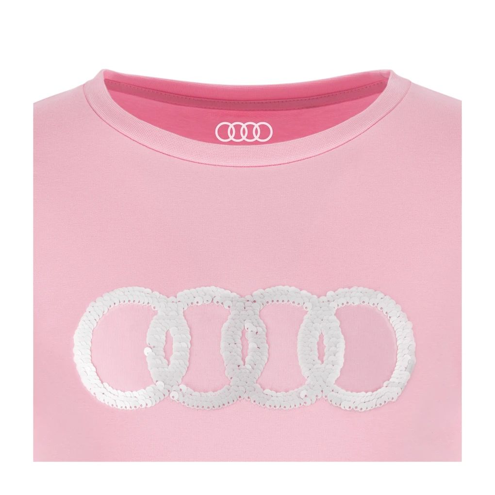 Audi T-Shirt Mädchen, Kinder, rosa