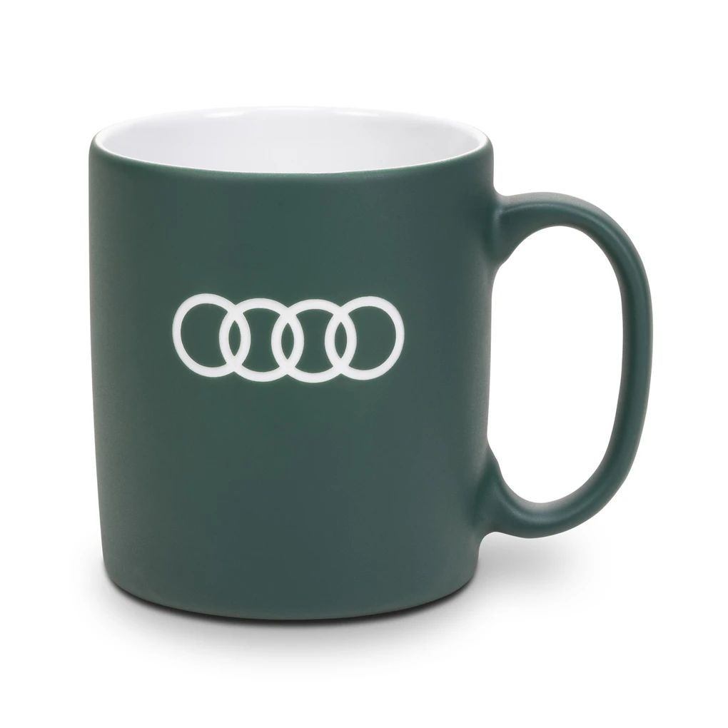 Audi Tasse, grau-grün