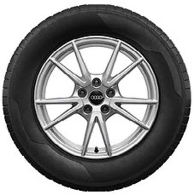 Audi Winterkompletträder 5-Doppelspeichen 17", Bridgestone