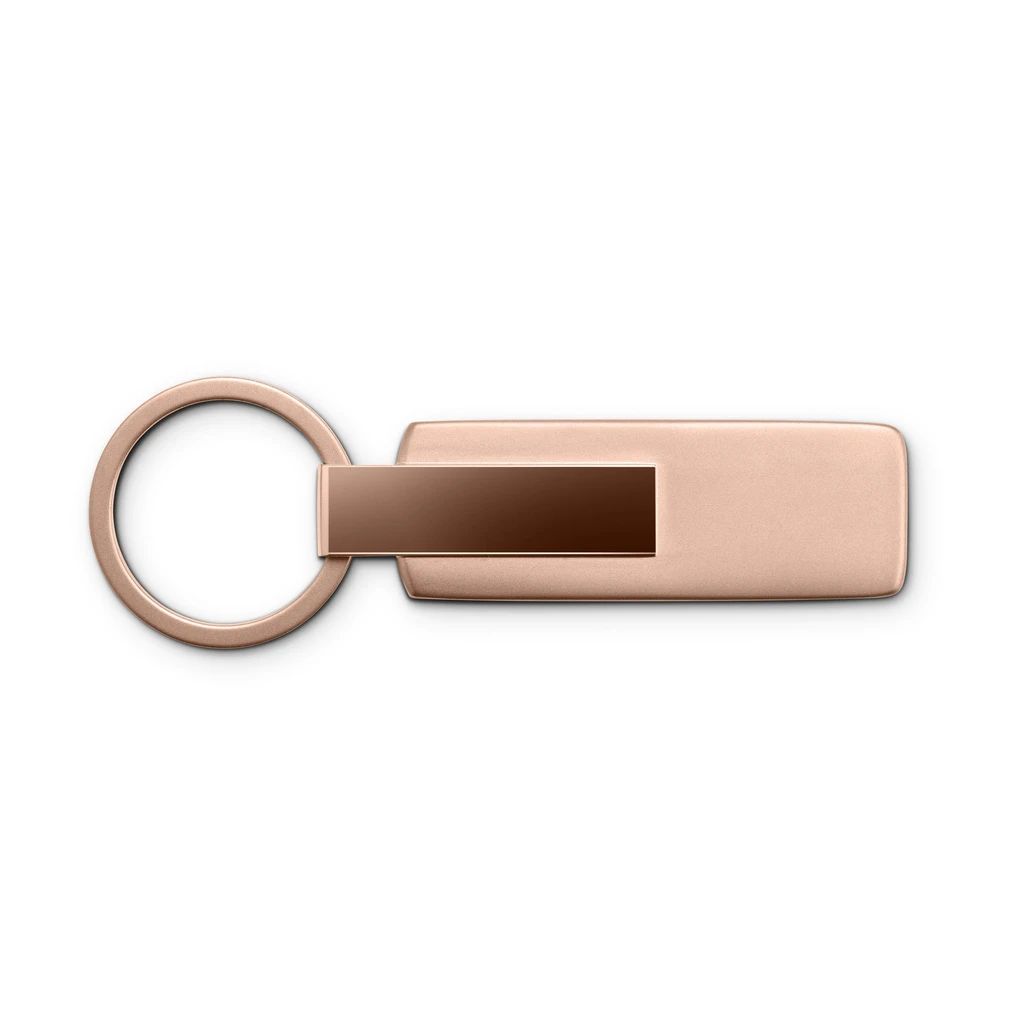 Audi Schlüsselanhänger Edelstahl, rosé