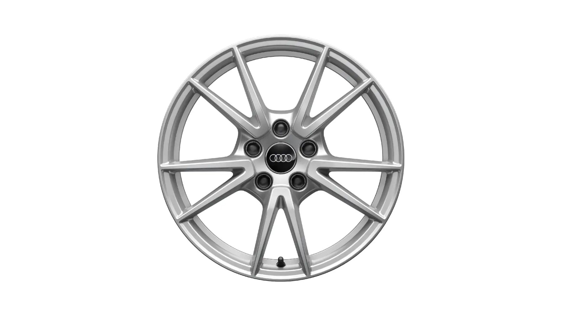 Audi Leichtmetallfelge 5-Doppelspeichen 7,5x17 5/112/41 Brillantsilber