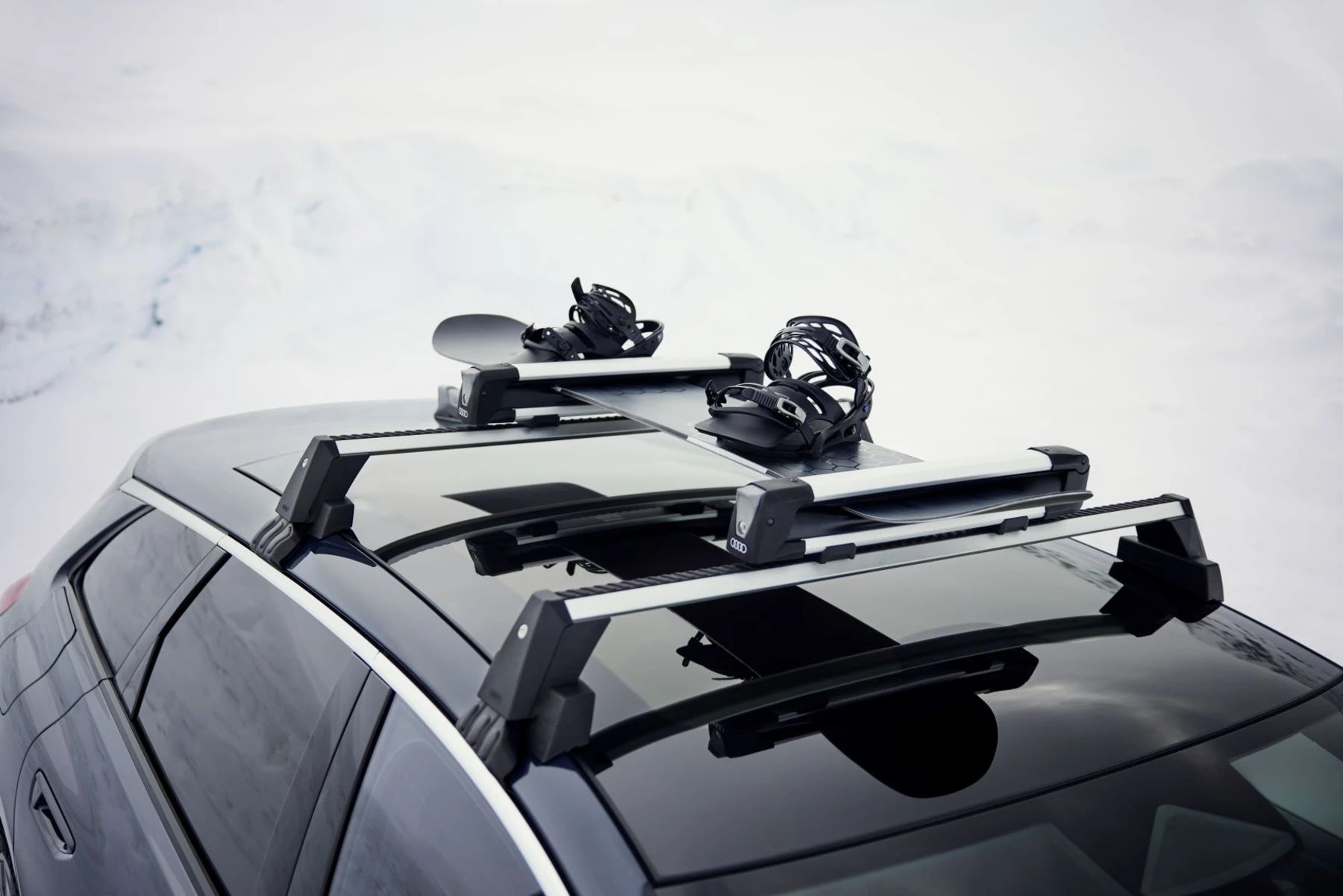 Audi Skiträger bis 4 Paar Ski oder 2 Snowboards